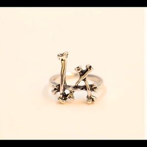 Antique Vibe Bones LA Ring size 7.5